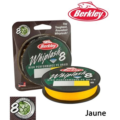 Tresse Berkley Whiplash Jaune Brins Diam Tre