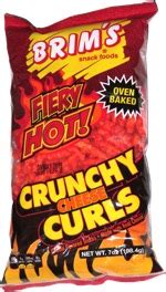 Brim S Fiery Hot Crunchy Cheese Curls