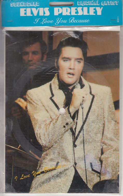 Elvis Presley I Love You Because Releases Discogs