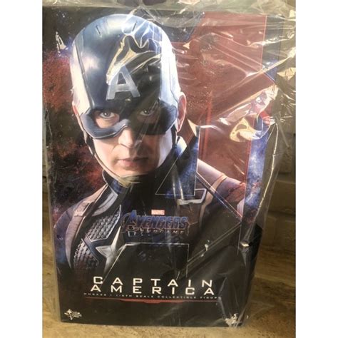 Hot toys 美國隊長 終局之戰 mms536 附保卡 僅有拆檢低領 蝦皮購物