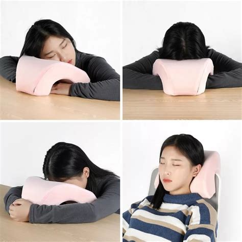 Pu Foam Memory Foam Neck Pillow Travel Pillow Office Nap Pillow China Lunch Break Pillow And