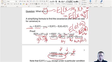 Introduction To Mathematical Statistics Expectation Covariance Youtube