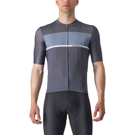 Castelli Maillot Manches Courtes Homme Tradizione Twilight Blue