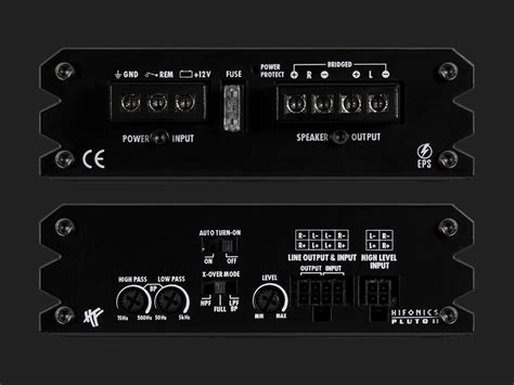 HiFonics PLUTO II Class D Digital 2 Kanal Micro Verstärker 2 x 160 W