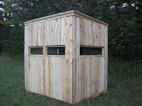 5x6 Two Person Seater Deer Blind Productive Cedar Products Llc