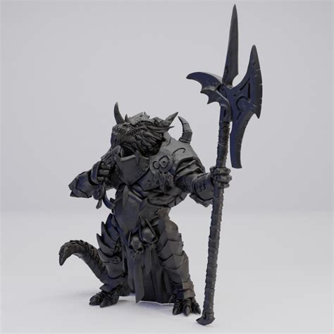 Hot Goblin 司令官ドラクヴァール ハルバード装備 ミニチュア ホットゴブリン