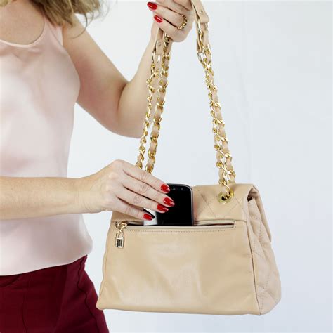 Bolsa Alça Trançada de Couro Nude