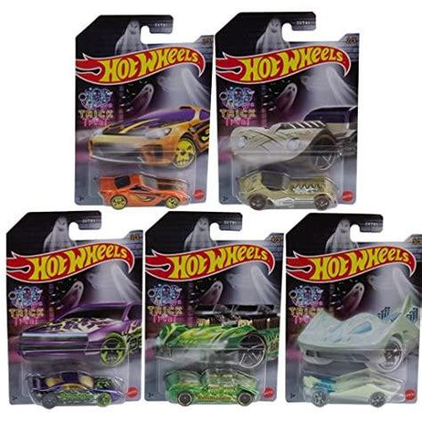 ホットウィール マテル ミニカー HWDXT91956E Hot Wheels 2022 Halloween Complete Set of 5 Diecast V マニアックス