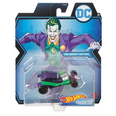 Mattel Hot Wheels Dc Joker Hot Rod Character Car Ct Ralphs