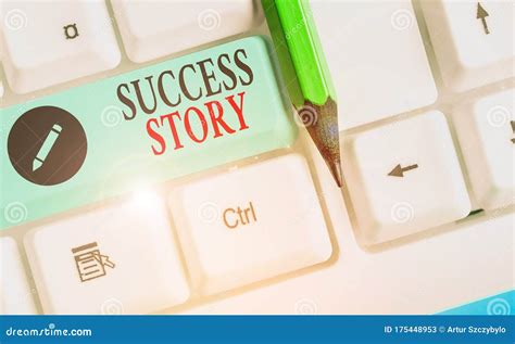 Writing Note Showing Success Story Business Photo Showcasing Someone