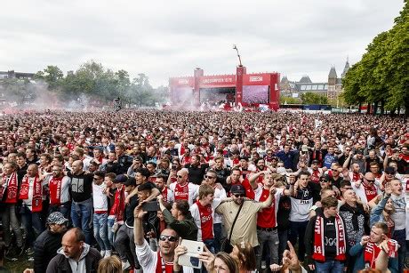 Ajax Fans During Honoring Ajax Amsterdam Editorial Stock Photo - Stock ...