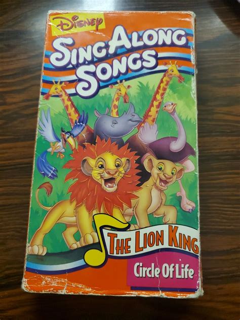 Disneys Sing Along Songs The Lion King Grelly Usa