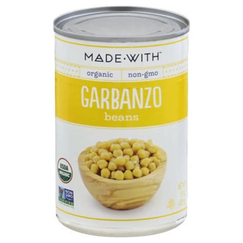 Made With Beans Garbanzo Organic Oz Case Of Oz Each Smith