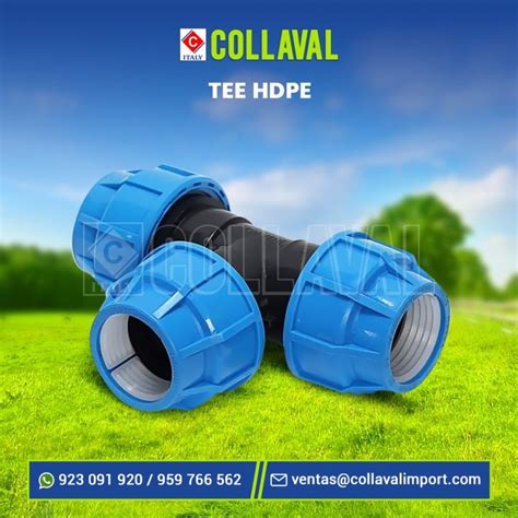 Tee Hdpe Collaval Import