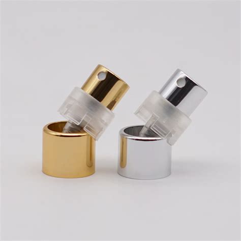 Gold Aluminum Fea Crimpless Sprayer Perfume Pump Aluminium Crimping