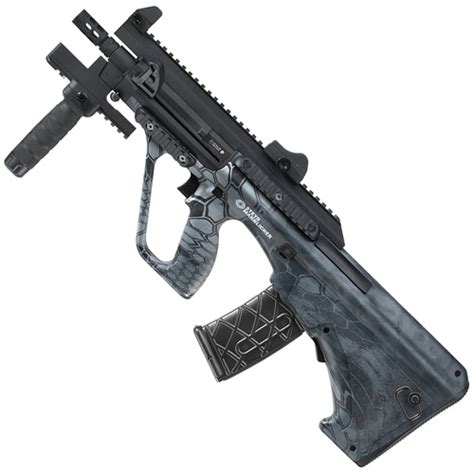 Steyr AUG A3 XS Com Black Camo Airsoft Rifle | Camouflage.ca