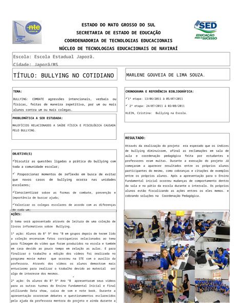 Ppt Banner Projeto Bullying Ppt Pronto Dokumen Tips