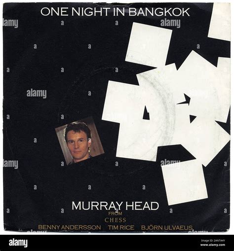 Murray Head One Night In Bangkok Classic Vintage Vinyl Album Stock