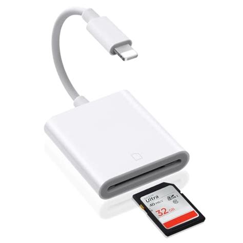 Adaptateur Lightning Vers Lecteur De Carte Sd Les Meilleurs De