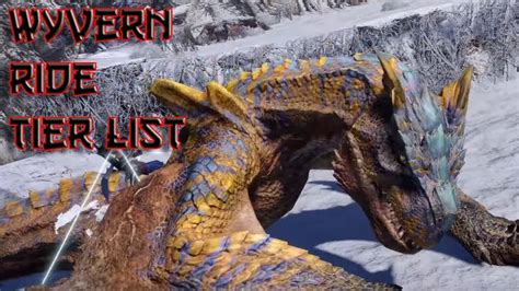 Monster Hunter Rise Sunbreak Wyvern Ride Tier List Youtube