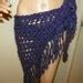 Sarong Silky Purple And Blue Bikini Wrap Cover Up By Susieskorner