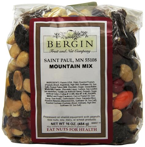 Amazon Bergin Nut Company Mountain Mix Ounce Bags Pack Of