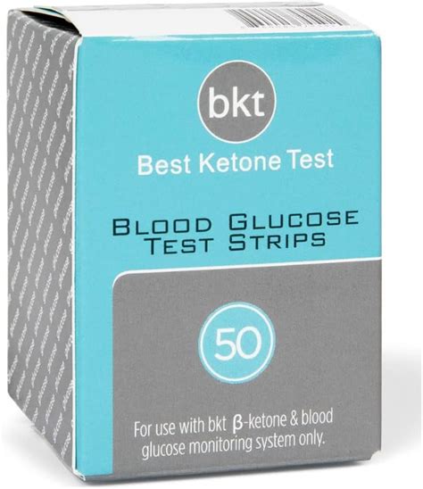 BKT Tiras De Prueba De Glucosa En Sangre 50 Unidades Compatible Con