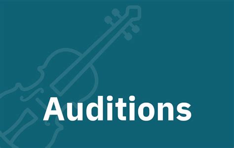 JSO Musician Auditions — Johnstown Symphony Orchestra