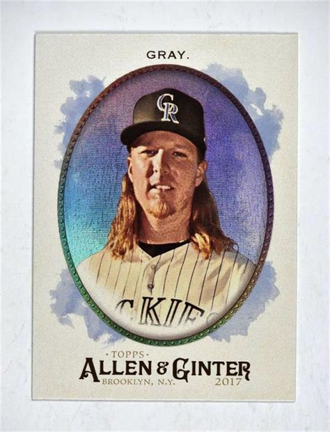 Topps Allen And Ginter Hot Box Foil Jon Gray Nm Mt Ebay