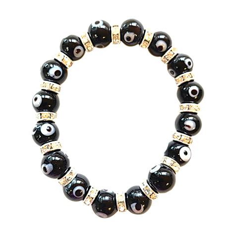 Black Evil Eye Protection Bracelet