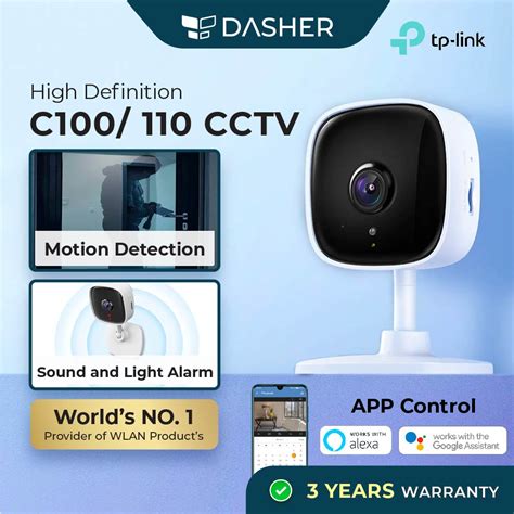 TP Link Tapo C100 C110 1080P Full HD IP Camera Wireless Wi Fi Home