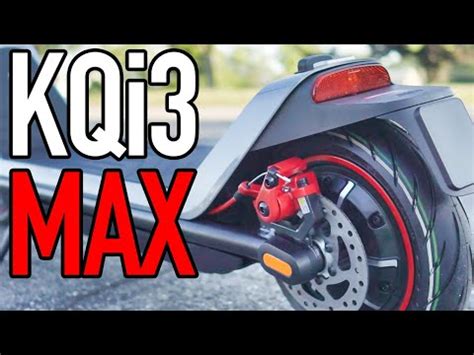 Niu KQi 3 MAX Review 40 Mile Range Electric Scooter YouTube