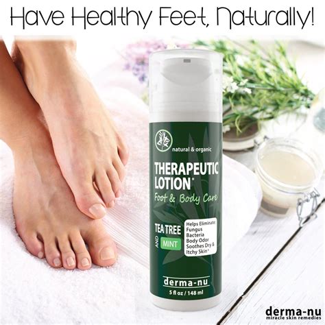 Therapeutic Tea Tree Lotion Antifungal And Anti Itch Cream For Feet An