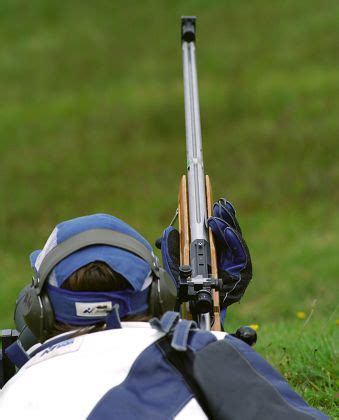 Competition Rifle Men Compete First Round Editorial Stock Photo - Stock ...