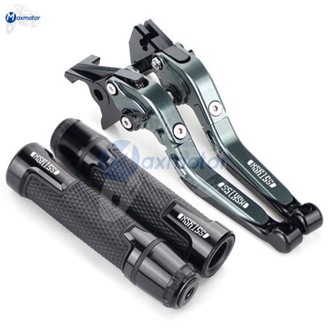 Motorcycle Cnc Adjustable Brake Clutch Lever Handle Grips Handlebars