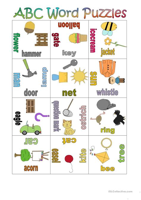 Printable Abc Puzzle - Printable Word Searches