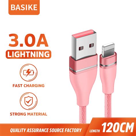 Jual Hot Basike Kabel Data Lightning Charger Iphone Fast Charging A For Iphone X