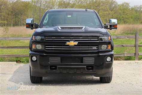 2017 Chevrolet Silverado 2500hd 4wd Ltz Crew Cab Review Web2carz