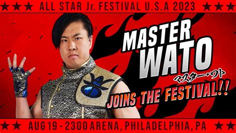 Njpw Global On Twitter Master Wato Was Added To The Asjf Roster