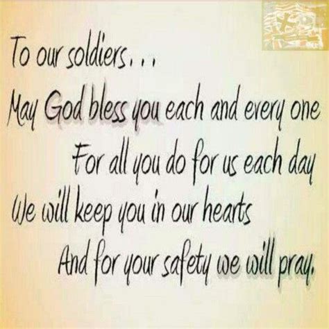 A Prayer For Our Soldiers Soldiers Prayer Soldier Quotes Moments Quotes