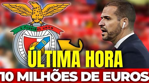 CONFIRMADO EXCELENTE NEGÓCIO 10 MILHÕES DE EUROS BENFICA