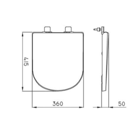 Ferrum Bari Asiento Inodoro Plastico Soft Close Pp Tkwps B Elephant