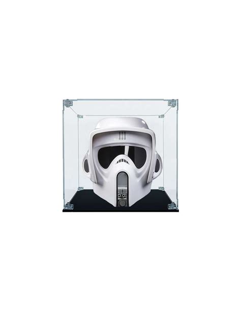 Teca In Plexiglas Arca Lite Compatibile Con Star Wars Casco Di Uno