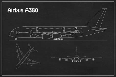 Airbus A380 Blueprint