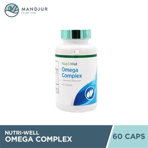 Jual Nutriwell Omega Complex Kapsul Vitamin Omega Dan