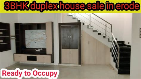 3BHK Duplex House For Sale In Erode Individual Villa Main Road