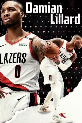 Damian Lillard Notebook 110 Wide Lined Pages 6 X 9 Planner