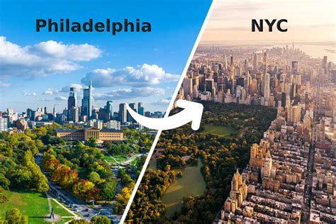 Philadelphia vs New York City: Similarities & Differences