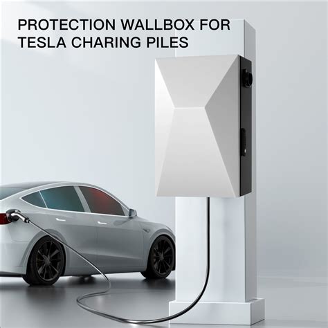 Cybervault Ev Charging Station Waterproof Ev Charger Enclosure Box For Tesla Car Electric