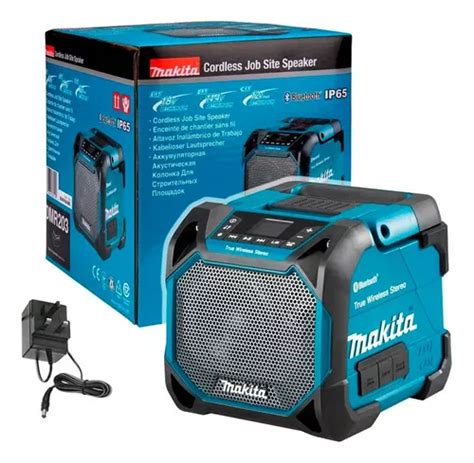 Caixa De Som Sem Fio Bluetooth Makita Dmr203 S Bat S Carr Nf